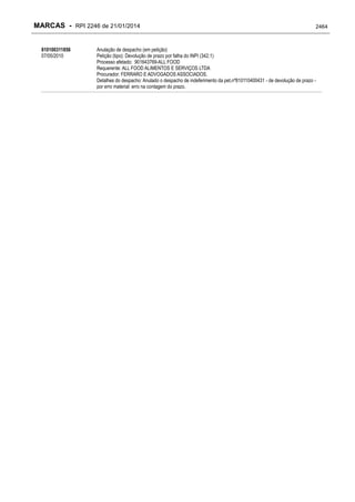 RPI - Marcas 2246 "Vervs Consultoria" 