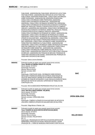 RPI - Marcas 2246 "Vervs Consultoria" 