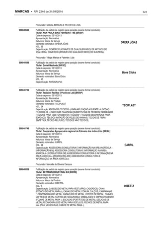 RPI - Marcas 2246 "Vervs Consultoria" 