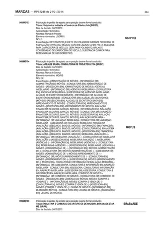 RPI - Marcas 2246 "Vervs Consultoria" 