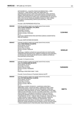 RPI - Marcas 2246 "Vervs Consultoria" 