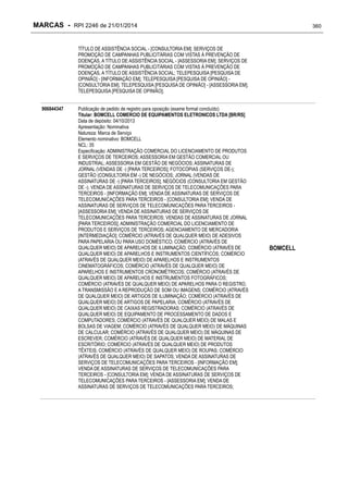 RPI - Marcas 2246 "Vervs Consultoria" 