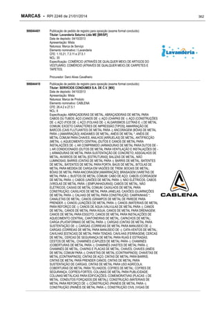 RPI - Marcas 2246 "Vervs Consultoria" 