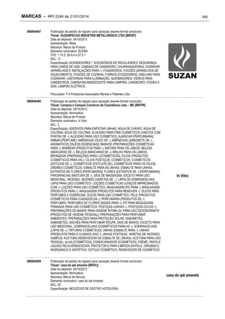 RPI - Marcas 2246 "Vervs Consultoria" 