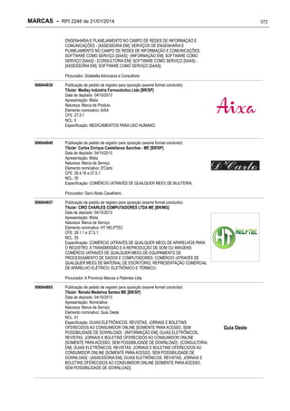 RPI - Marcas 2246 "Vervs Consultoria" 