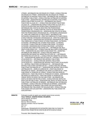 RPI - Marcas 2246 "Vervs Consultoria" 