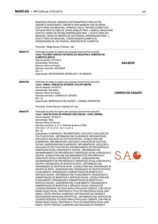 RPI - Marcas 2246 "Vervs Consultoria" 