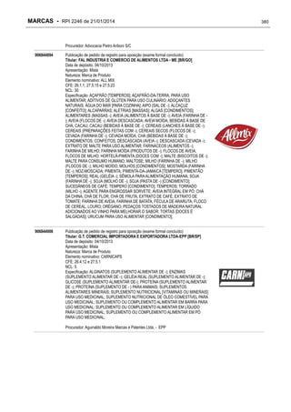 RPI - Marcas 2246 "Vervs Consultoria" 