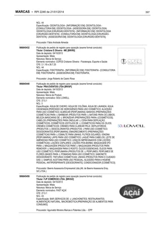 RPI - Marcas 2246 "Vervs Consultoria" 