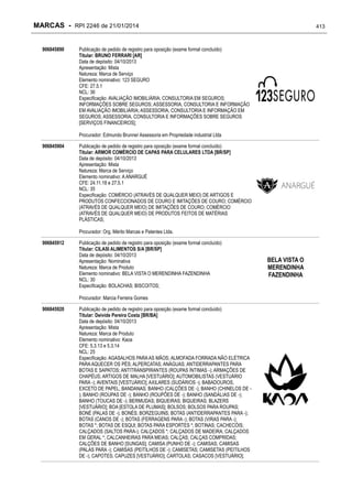 RPI - Marcas 2246 "Vervs Consultoria" 