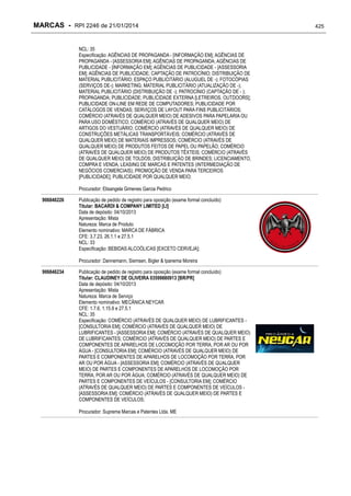 RPI - Marcas 2246 "Vervs Consultoria" 