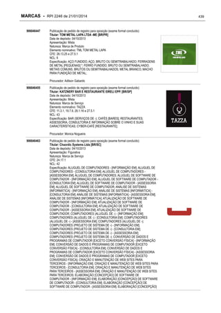 RPI - Marcas 2246 "Vervs Consultoria" 