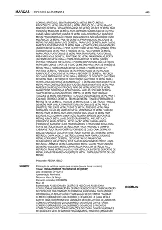 RPI - Marcas 2246 "Vervs Consultoria" 