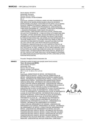 RPI - Marcas 2246 "Vervs Consultoria" 