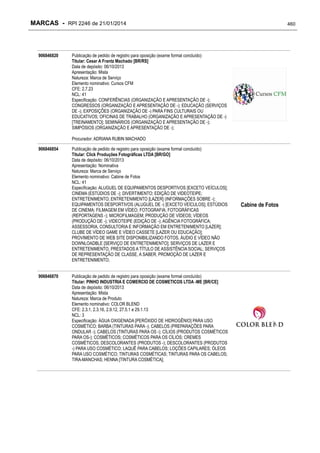 RPI - Marcas 2246 "Vervs Consultoria" 