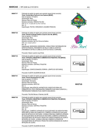 RPI - Marcas 2246 "Vervs Consultoria" 