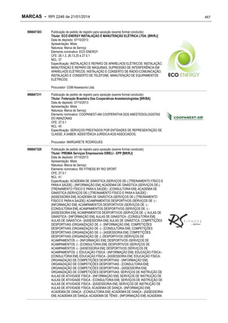 RPI - Marcas 2246 "Vervs Consultoria" 