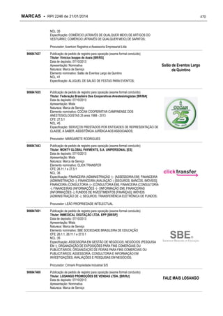 RPI - Marcas 2246 "Vervs Consultoria" 