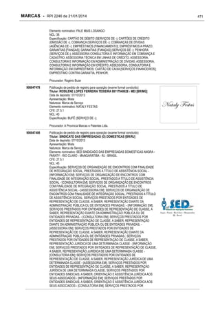 RPI - Marcas 2246 "Vervs Consultoria" 