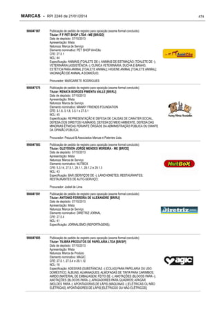 RPI - Marcas 2246 "Vervs Consultoria" 