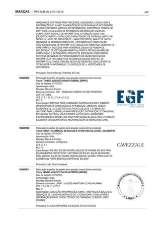 RPI - Marcas 2246 "Vervs Consultoria" 