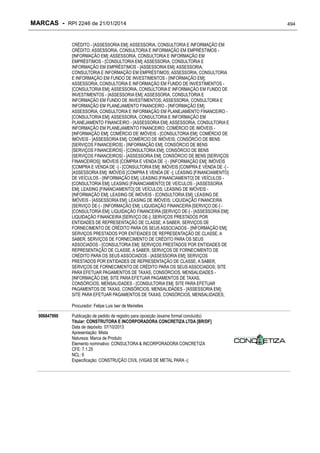 RPI - Marcas 2246 "Vervs Consultoria" 