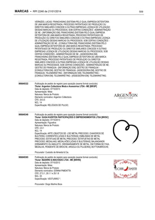 RPI - Marcas 2246 "Vervs Consultoria" 