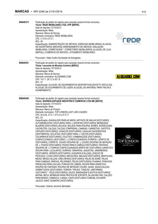 RPI - Marcas 2246 "Vervs Consultoria" 