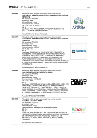 RPI - Marcas 2246 "Vervs Consultoria" 