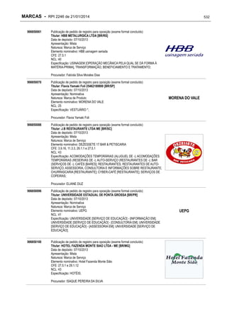 RPI - Marcas 2246 "Vervs Consultoria" 