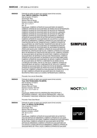 RPI - Marcas 2246 "Vervs Consultoria" 