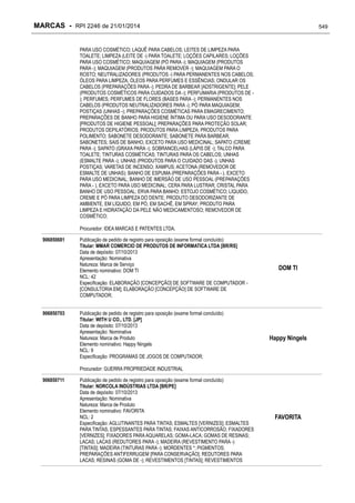 RPI - Marcas 2246 "Vervs Consultoria" 