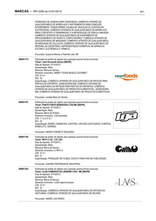 RPI - Marcas 2246 "Vervs Consultoria" 