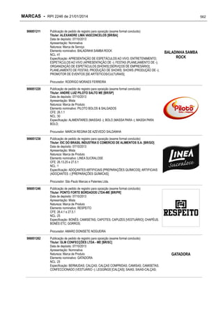 RPI - Marcas 2246 "Vervs Consultoria" 