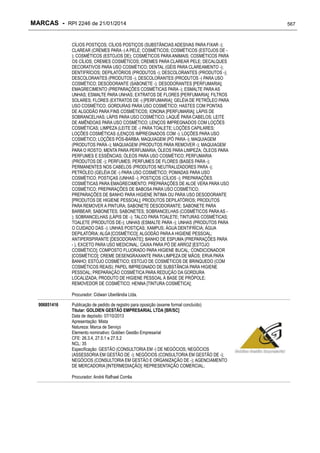 RPI - Marcas 2246 "Vervs Consultoria" 