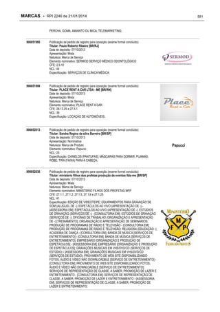 RPI - Marcas 2246 "Vervs Consultoria" 