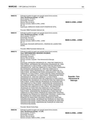 RPI - Marcas 2246 "Vervs Consultoria" 