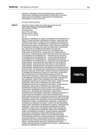 RPI - Marcas 2246 "Vervs Consultoria" 