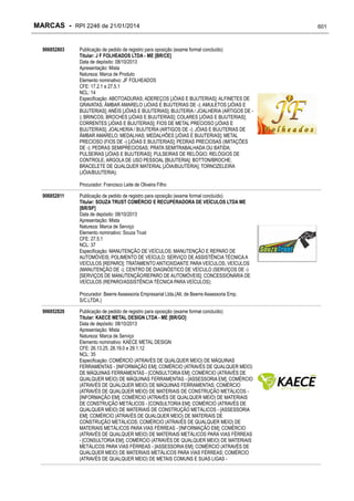 RPI - Marcas 2246 "Vervs Consultoria" 