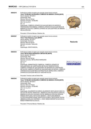 RPI - Marcas 2246 "Vervs Consultoria" 