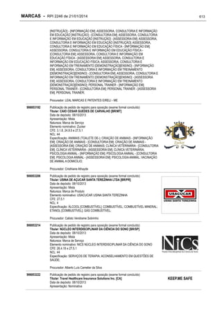 RPI - Marcas 2246 "Vervs Consultoria" 