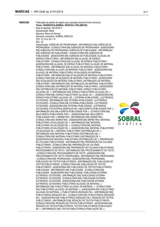 RPI - Marcas 2246 "Vervs Consultoria" 