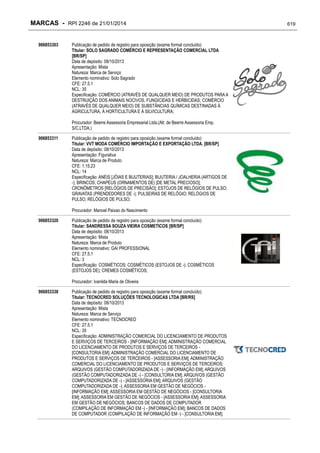 RPI - Marcas 2246 "Vervs Consultoria" 