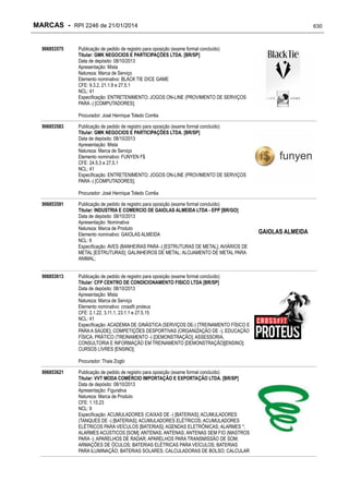 RPI - Marcas 2246 "Vervs Consultoria" 