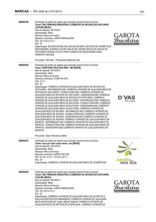 RPI - Marcas 2246 "Vervs Consultoria" 