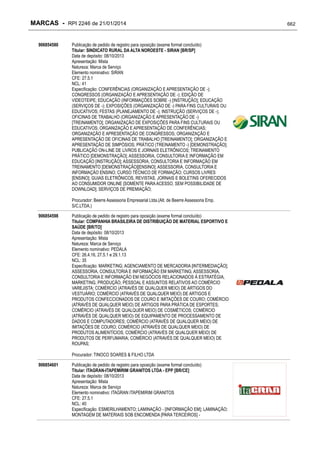 RPI - Marcas 2246 "Vervs Consultoria" 