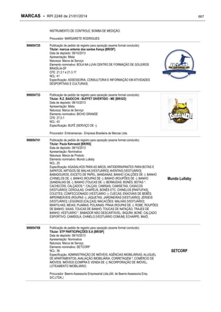 RPI - Marcas 2246 "Vervs Consultoria" 