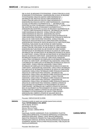 RPI - Marcas 2246 "Vervs Consultoria" 