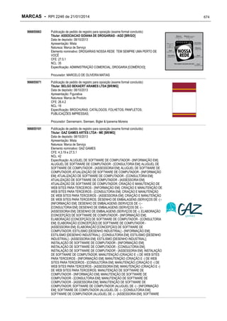 RPI - Marcas 2246 "Vervs Consultoria" 