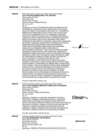 RPI - Marcas 2246 "Vervs Consultoria" 